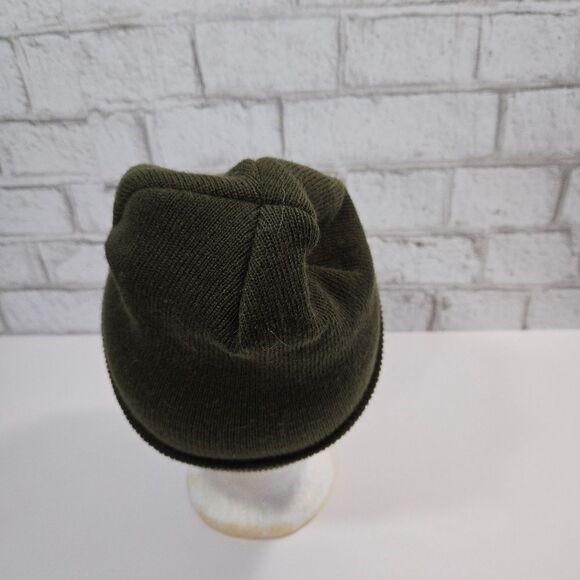 Warm Wisconsin boutique green winter hat - Picture 6 of 11